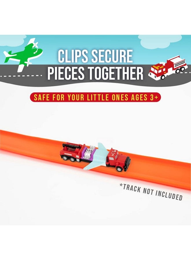 ببيولار بلايثنجس ألعاب شعبية: مجموعة فاخرة من 4 سيارات لعبة، شاحنة إطفاء لعبة، طائرة لعبة - Image 4