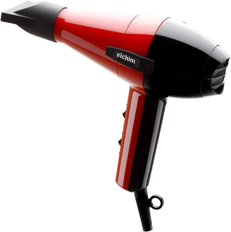 ELCHIM Hair Dyer - Red/Black - Image 3