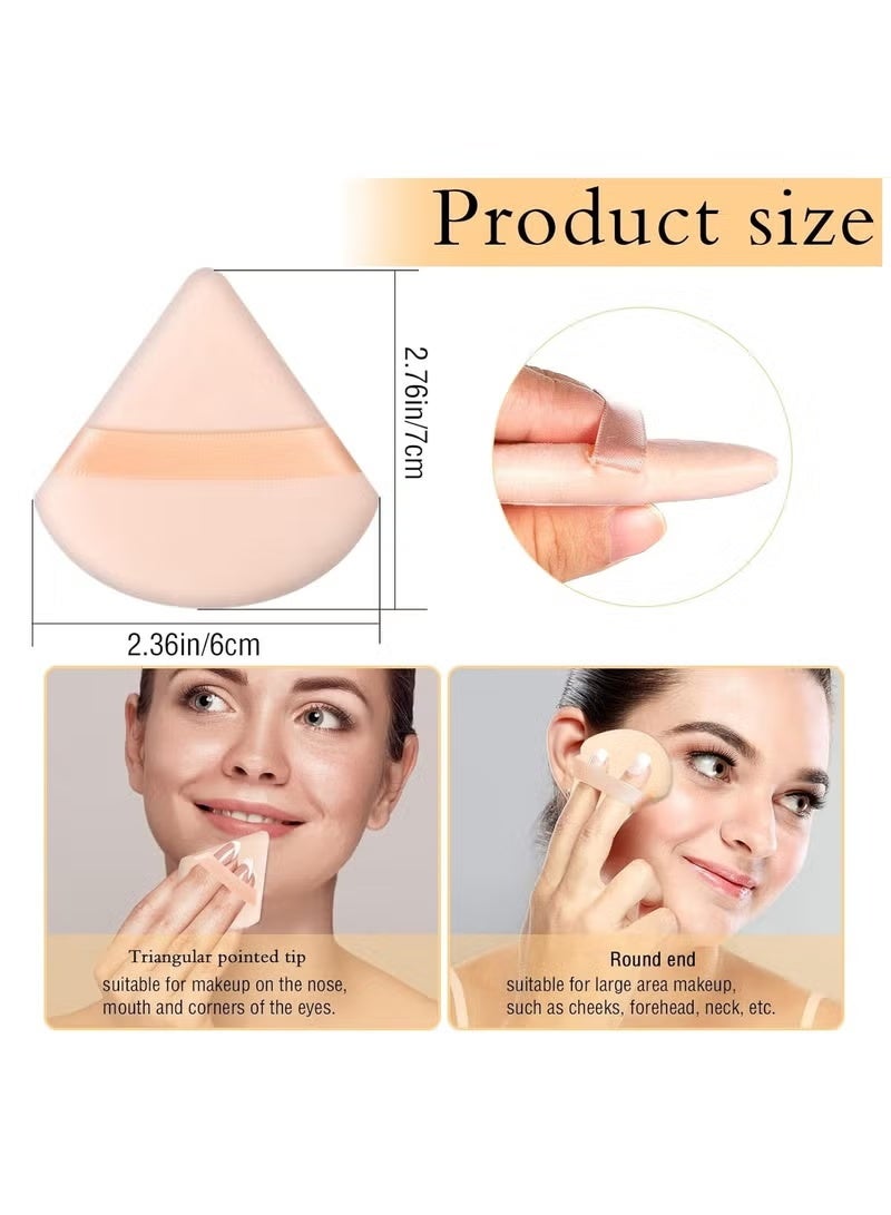 Shein 3PCS Multi-Color Makeup Sponge Set for Foundation, Loose Powder & Body Blending - Image 5