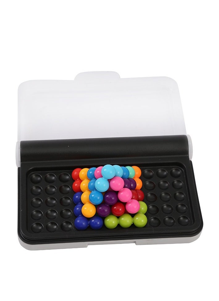 Generic - IQ Puzzler Pro, a Travel Game for Kids and Adults, a Cognitive Skill-Building Brain Game - Brain Teaser for Ages 6 & Up, 120 Challenges in Travel-Friendly Case. - Image 1