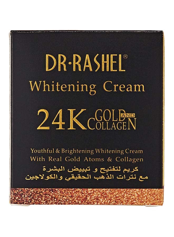 DR. RASHEL 24K Gold And Collagen Youthful Brightening Whitening Cream 30ml - Image 2