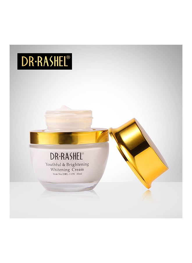 DR. RASHEL 24K Gold And Collagen Youthful Brightening Whitening Cream 30ml - Image 3