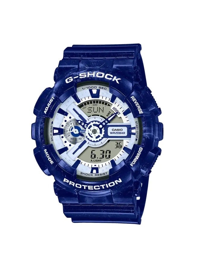 CASIO GA-110BWP-2ADR G-Shock Chronograph Analog-Digital Watch For Men - Image 1