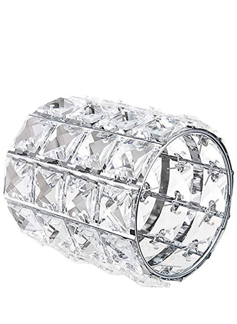 KASTWAVE Makeup Brush Holder Crystal Beads Pen Pencil Holder Storage Organizer Container - Image 3