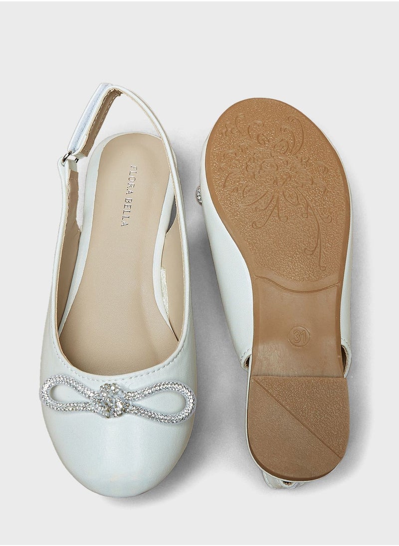 shoexpress - Kids Embellished Ballerinas - Image 1