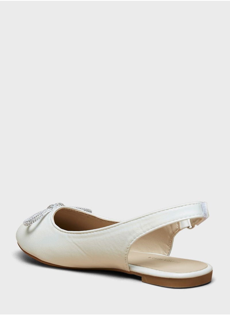 shoexpress - Kids Embellished Ballerinas - Image 1