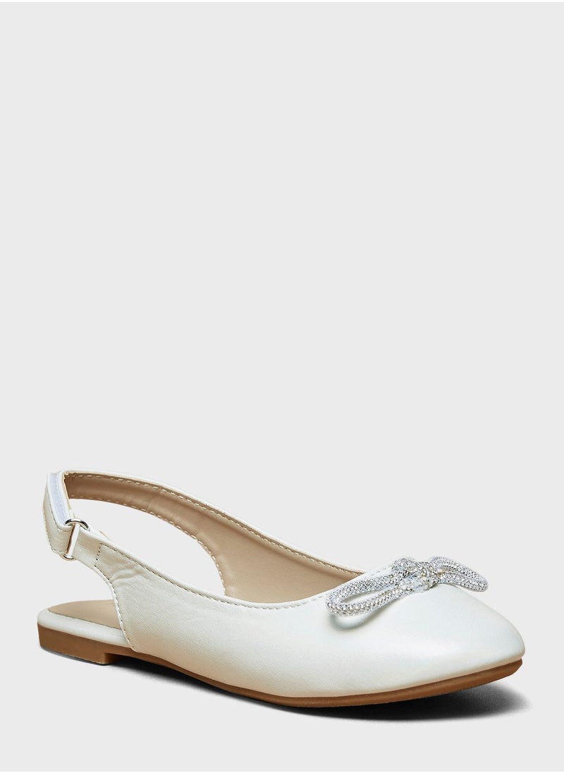 shoexpress - Kids Embellished Ballerinas - Image 1
