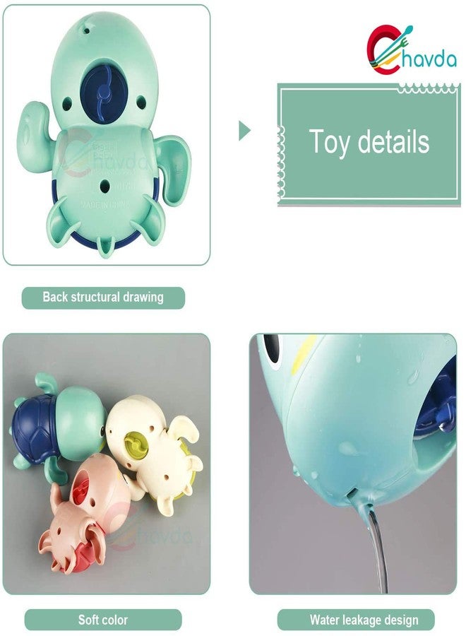 Chavda Bath Toys for 1-5 Year Old Boy Girls Gifts Swim Pool Bath Toys for Toddler 1-3 Bathtub Toys for Baby Boy Birthday Gifts for 1-4 Year Old Boys Girls (Multi Colours) (Pack of 5) - Image 2