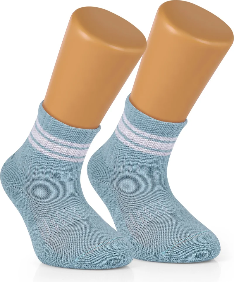 اوزي سوكس 4 Pairs Cotton Baby Girl Kids Striped Socks