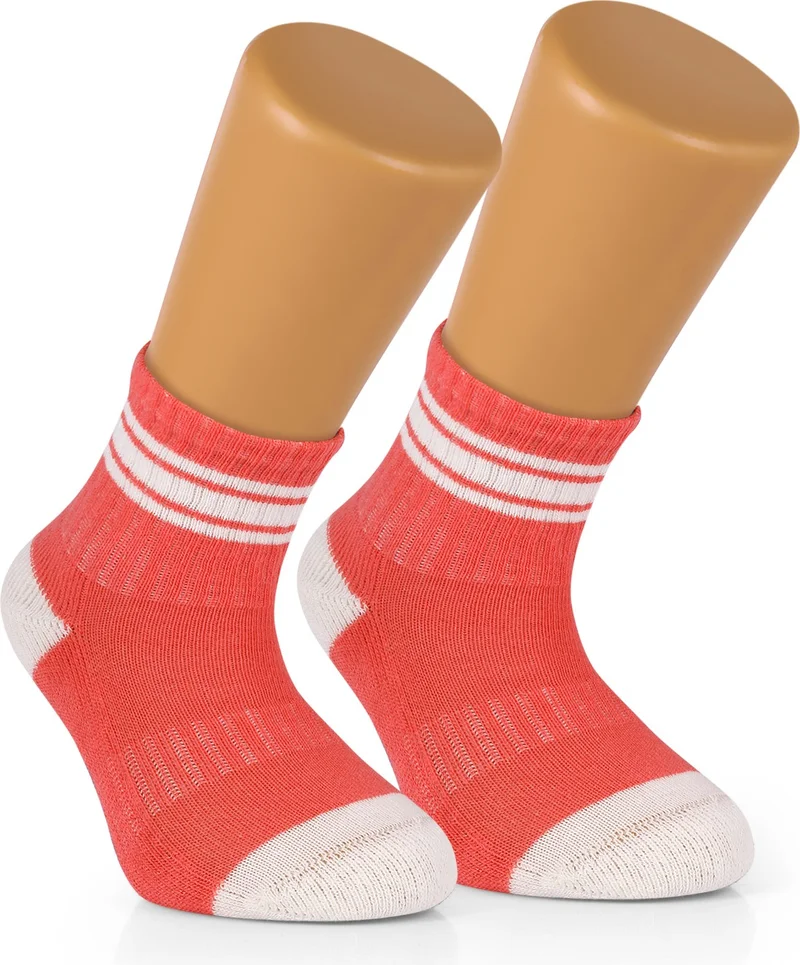 اوزي سوكس 4 Pairs Cotton Baby Girl Kids Striped Socks