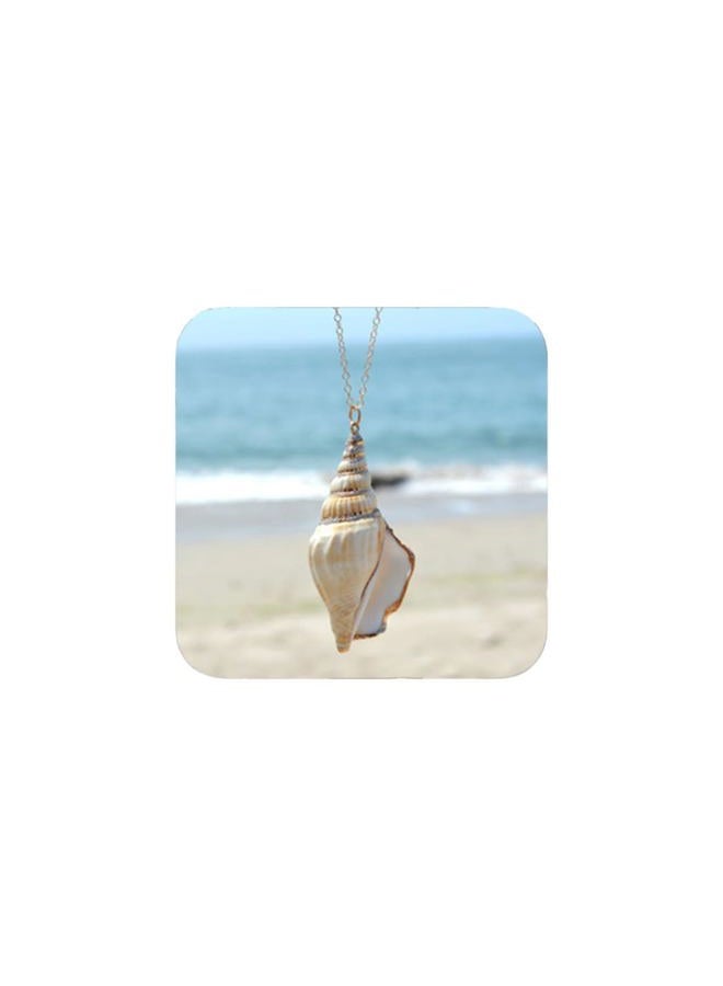 ARTMISS Women Long Y Necklace Shell Pendant Necklace Starfish Gold Chain for Girls - Image 1