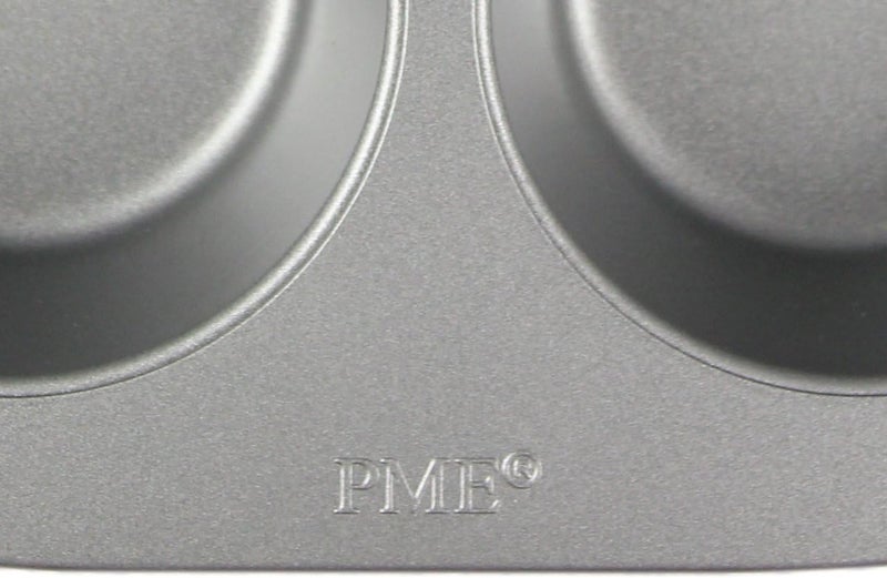 PME CSB109 Carbon Steel Non-Stick 6 Large Cup Muffin Pan, Grey - Image 5