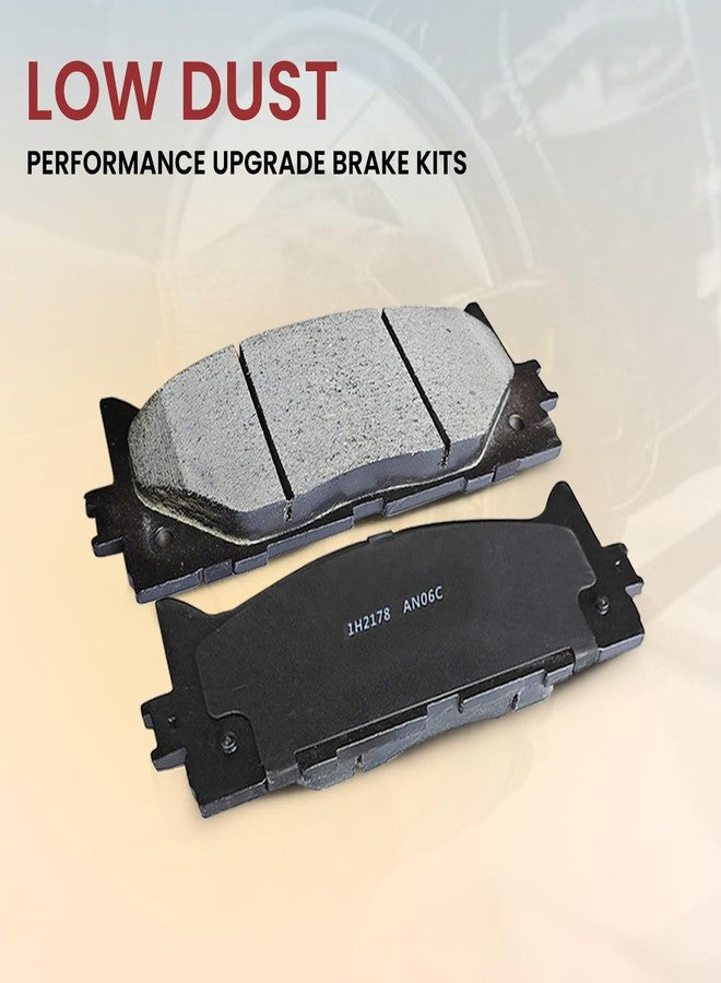MILLISEC Front Brake Pads Set Compatible with 2008-2018 L-EXUS ES300h/ES350 and TO-YOTA Avalon/Camry Brake Pads OEM Replaces# BC1293 - Image 4