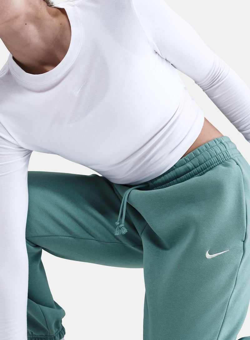 Nike Women’s Nike Sportswear Phoenix Fleece High-Rise Oversized Pants - Image 2
