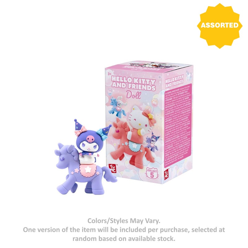 YuMe Sanrio Hello Kitty and Friends Unicorn Series Mystery Doll (7 cm, Assorted) - Image 2