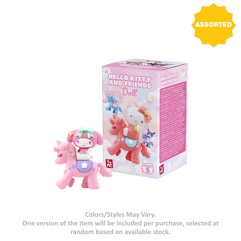 YuMe Sanrio Hello Kitty and Friends Unicorn Series Mystery Doll (7 cm, Assorted) - Image 4