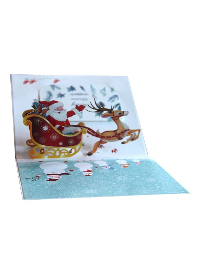 NIBEMINENT 3D Pop Up Holiday Greeting Card - Image 1