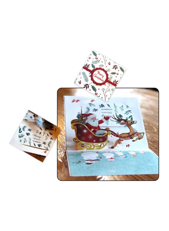 NIBEMINENT 3D Pop Up Holiday Greeting Card - Image 3