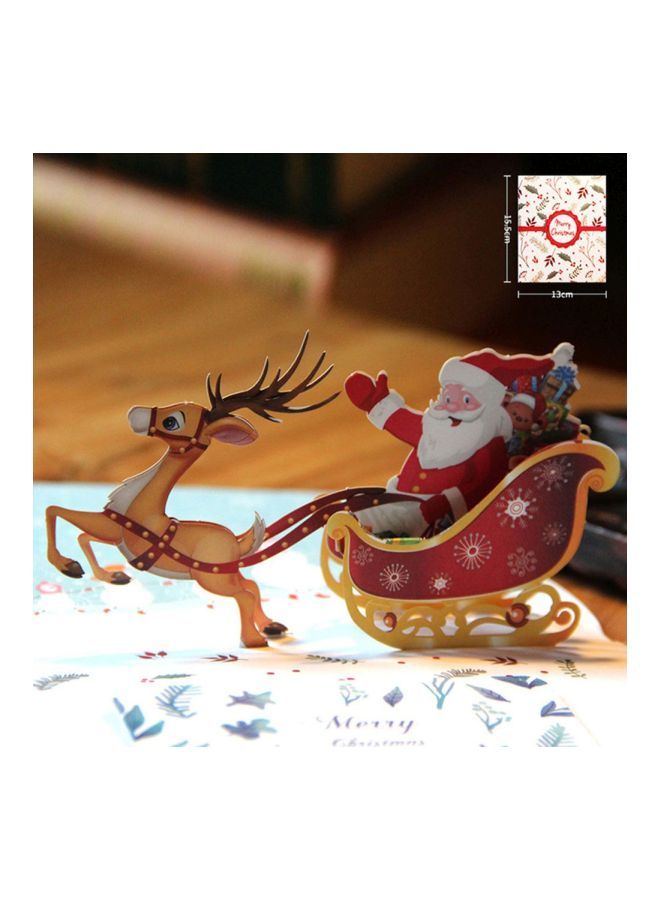 NIBEMINENT 3D Pop Up Holiday Greeting Card - Image 2