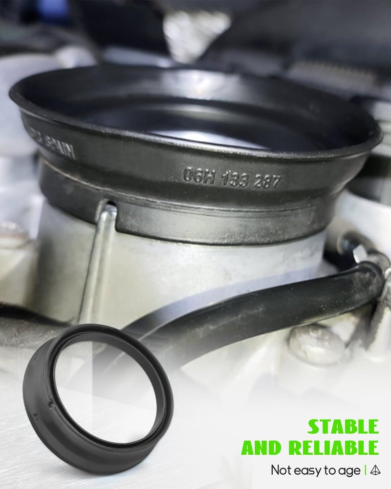 JUQAFY Engine Motor Oil Filler Cap Ring Seal Gasket Fit for VW CC 2.0L Passat 2.0L 2009-2012 Tiguan 2.0L 2009-2017,Fit for Audi A5 2.0L Q5 2.0L2010-2017 Audi A6 2012-2015 Audi Q3 2.0L 2015 06H133287 - Image 5