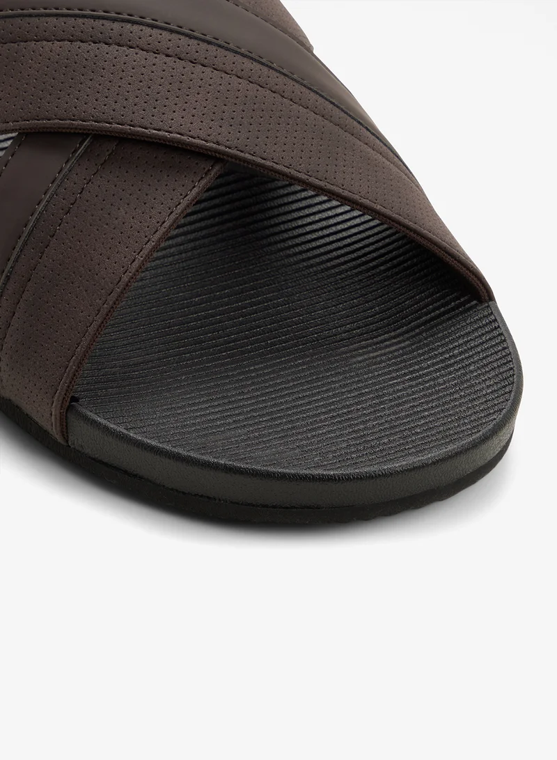 الدو Multi Strap Flat Sandals