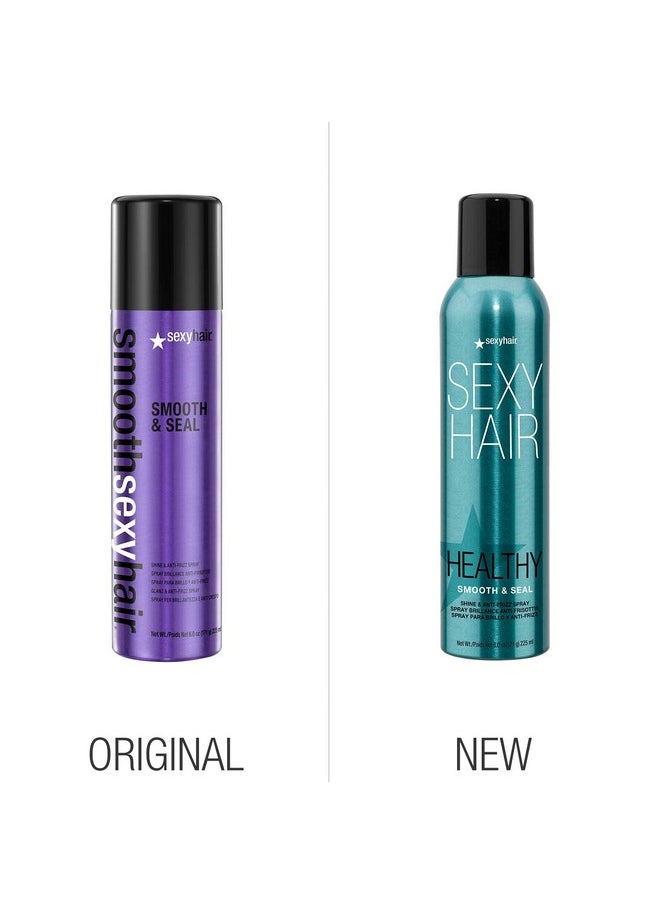 Sexy Hair - Sexyhair Healthy Smooth And Seal Shine And Antifrizz Spray 6 Oz Smooths Cuticle Adds Shine And Reduces Frizz All Hair Types - Image 1