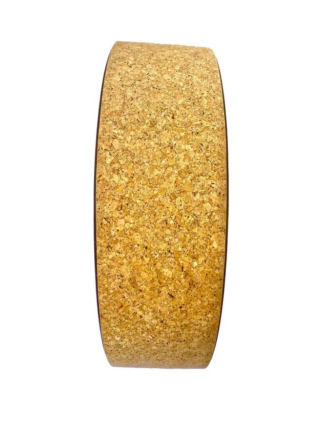 The Yogis Cork Yoga Wheel For Stretching Yoga Wheel for Back Bends, Exercise, Workout Yoga Accessories for Women & Men Exercise Roller Yoga Equipment for Home Workout, Yoga Chirp Wheel Size - 13 x 6.5 inch With Yoga Belt - Image 5