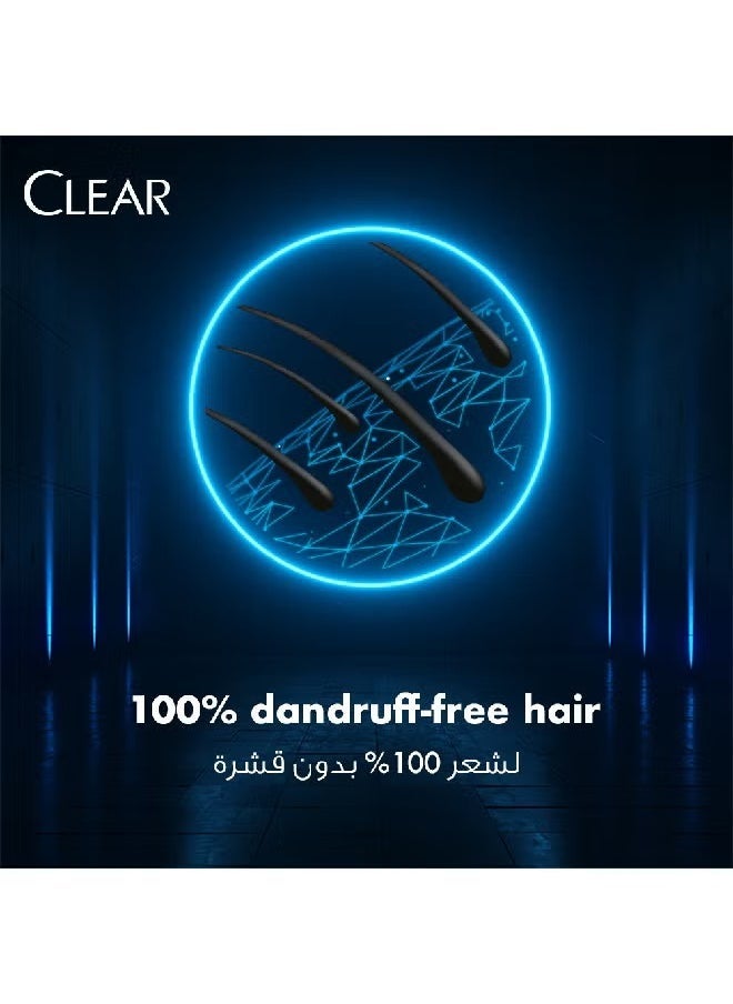 CLEAR Men 2 In 1 Shampoo and Conditioner For Hair Fall 360ml - Image 4