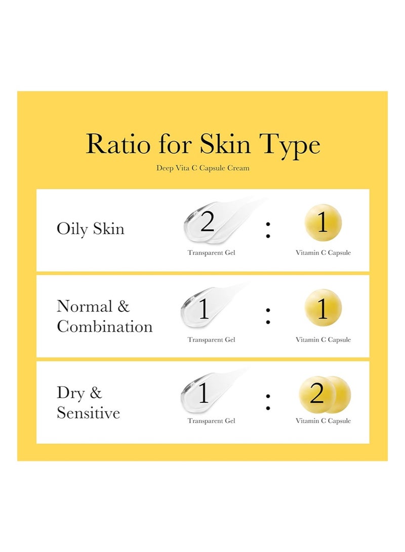 Glass Skin Refining Duo at Night: Deep Vitamin C Golden Capsule Face Moisturizer and Turmeric Overnight Wrapping Peel Off Mask - Image 4