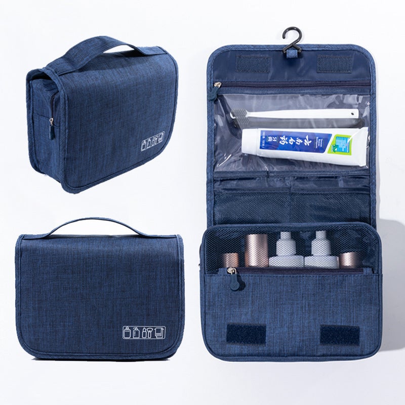 Cationic New Hook Wash Bag Foldable Waterproof Travel Storage Bag Multifunctional Cosmetic Bag For Hair - Image 2