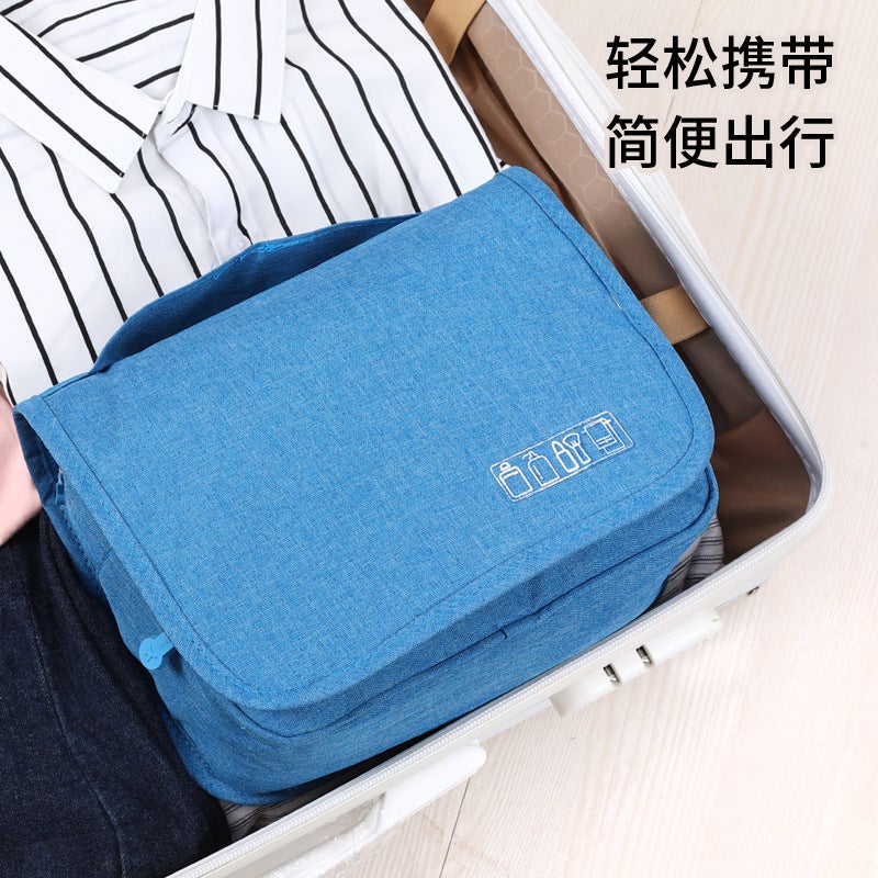 Cationic New Hook Wash Bag Foldable Waterproof Travel Storage Bag Multifunctional Cosmetic Bag For Hair - Image 4