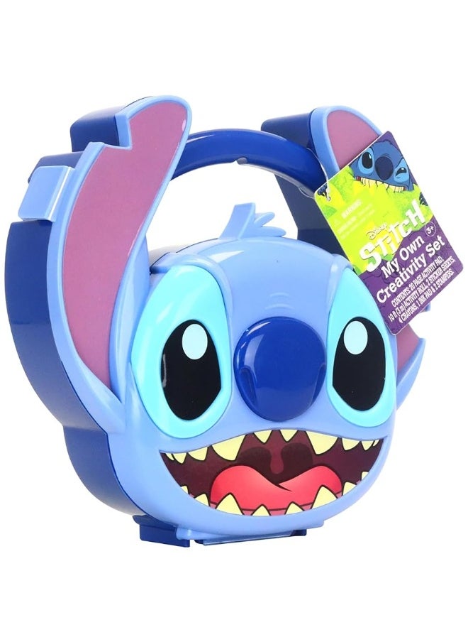 Tara Toys Tara Toys Disney Stitch My Own Creativity Set - Inspiring Coloring Gift for Kids Ages 3+, Craft Unique Masterpieces with Engaging Coloring Activity Roll, Vibrant Crayons and Inkpad, Stampers & More  - Image 3