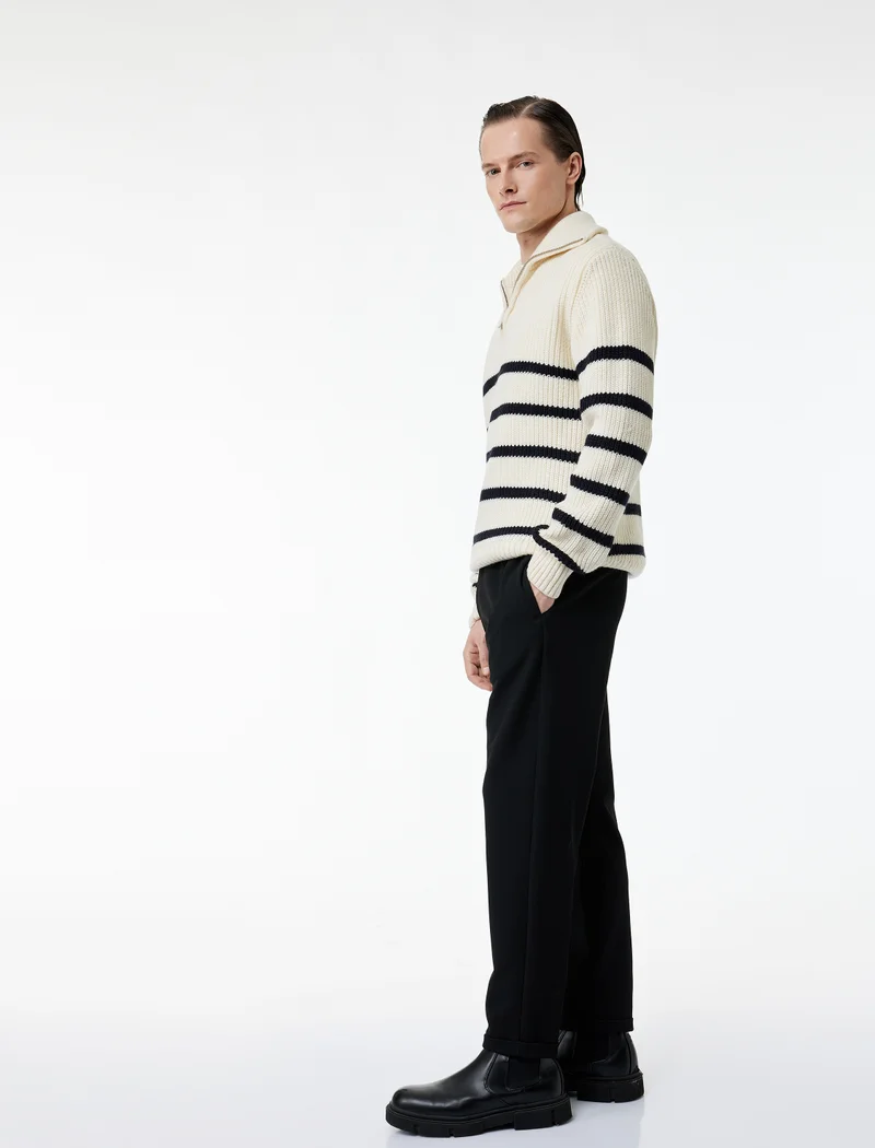 كوتون Drawstring Trousers