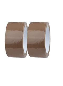 Robustline Brown Packaging Tape 2 Inch for Parcels and Boxes - This Brown Packing Tape Provides a Strong, Secure and Sticky Seal for Your Cardboard Boxes and for Moving House (50 YRD). (2)