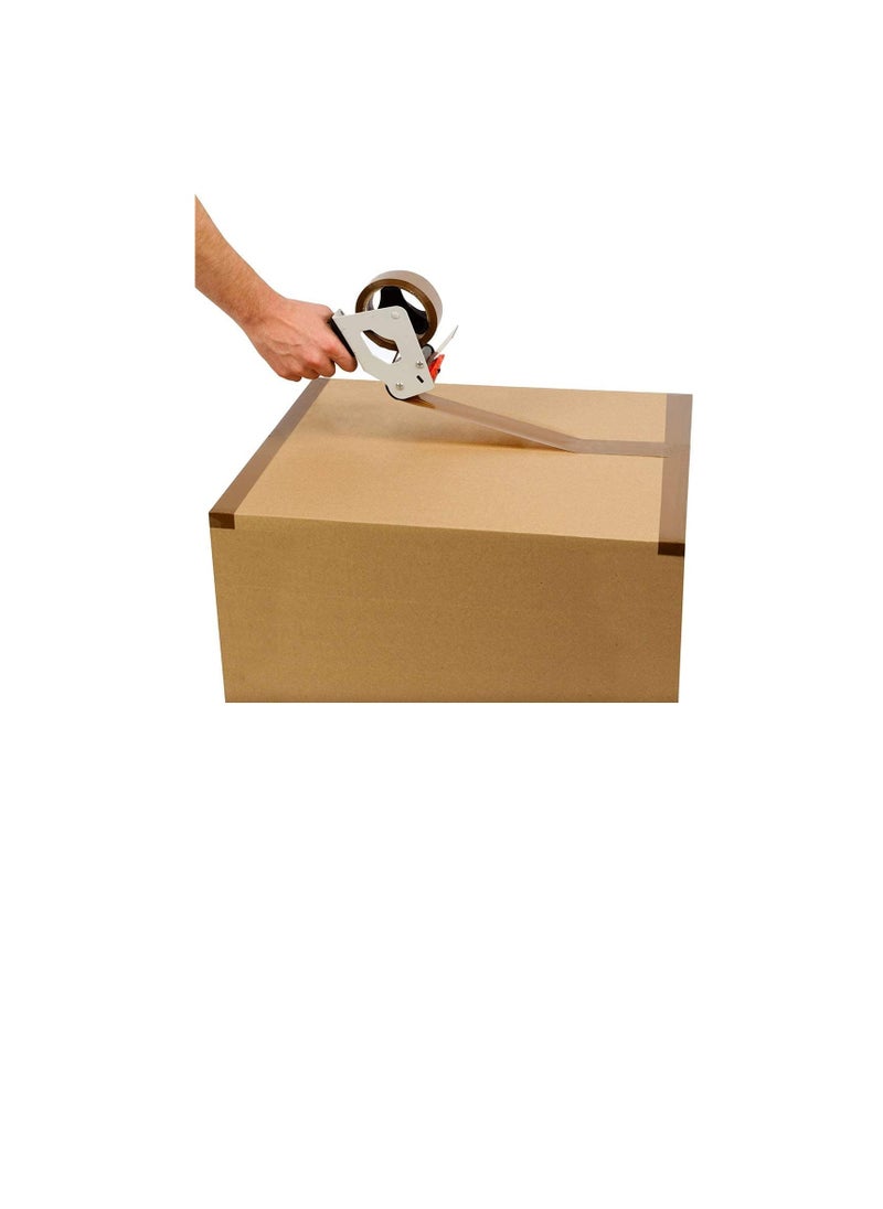 ROBUSTLINE - Robustline Brown Packaging Tape 2 Inch for Parcels and Boxes - This Brown Packing Tape Provides a Strong, Secure and Sticky Seal for Your Cardboard Boxes and for Moving House (50 YRD). (2) - Image 1