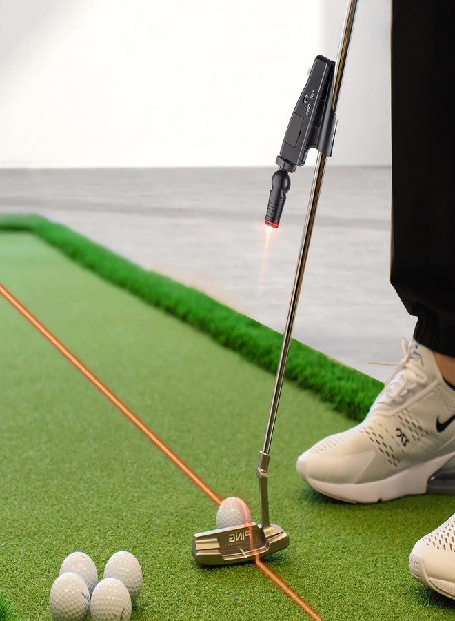 Xoxocos Indoor Golf Putting Training Aid with Two Modes, Alignment Tool for Precision Putting, Red Line Putting Trainer, Cool Golf Gift for Golfers - Image 4