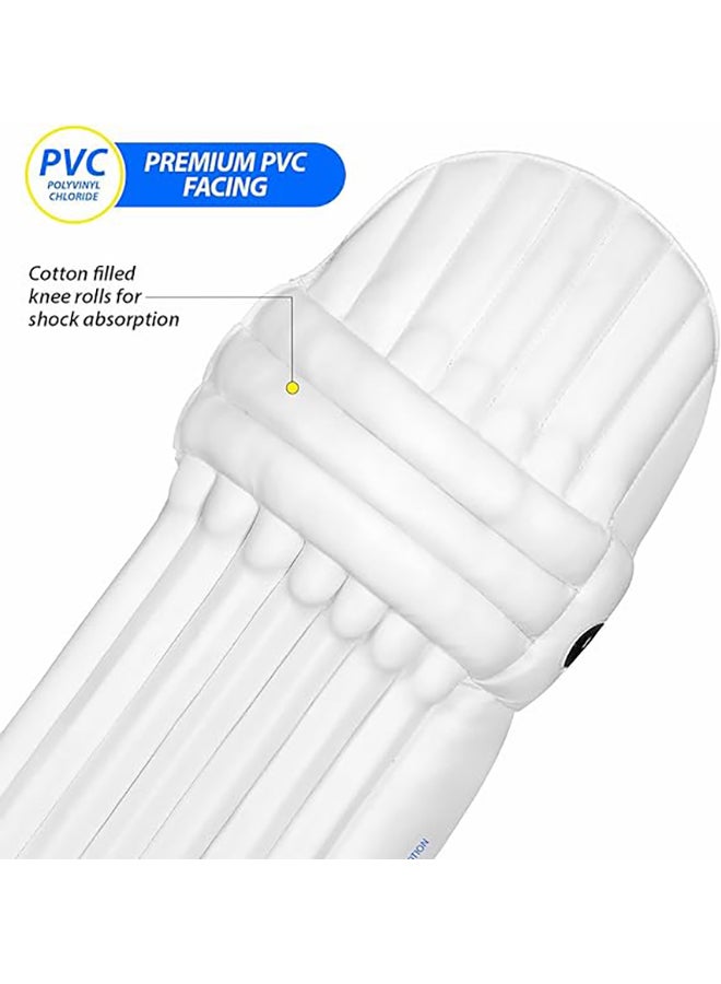 DSC Condor Motion Leather Cricket Batting Legguard | Supportive Fit | Durable Build | Performance-Enhancing  - Image 3
