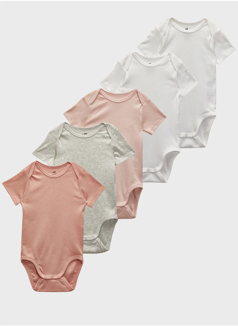 اتش اند ام 5-Pack Cotton Bodysuits