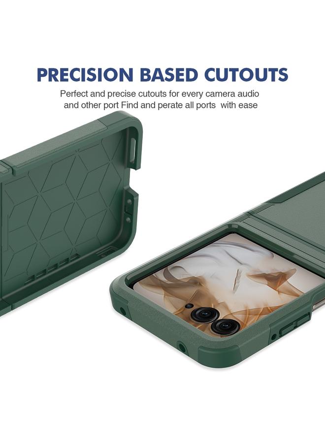 اس-توب جراب لهاتف Motorola Razr 50 2 في 1 PC + جراب هاتف TPU - Image 5