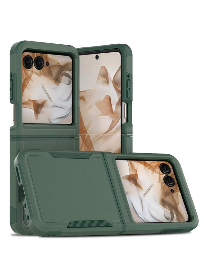 اس-توب جراب لهاتف Motorola Razr 50 2 في 1 PC + جراب هاتف TPU - Image 1