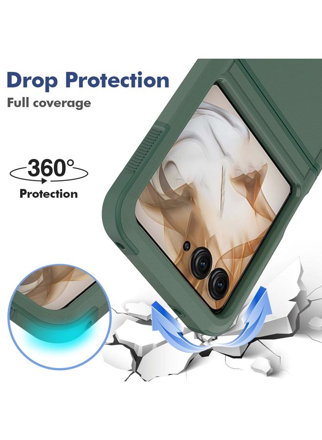 اس-توب جراب لهاتف Motorola Razr 50 2 في 1 PC + جراب هاتف TPU - Image 3