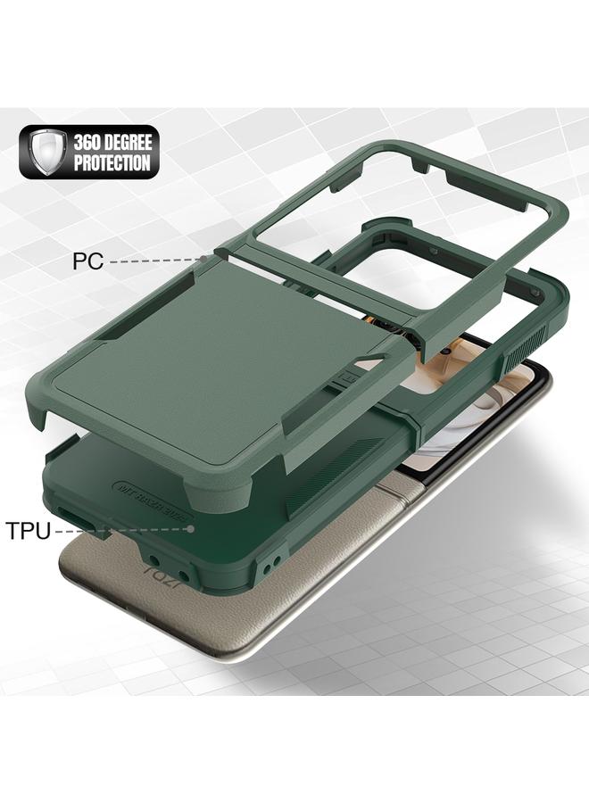 اس-توب جراب لهاتف Motorola Razr 50 2 في 1 PC + جراب هاتف TPU - Image 4