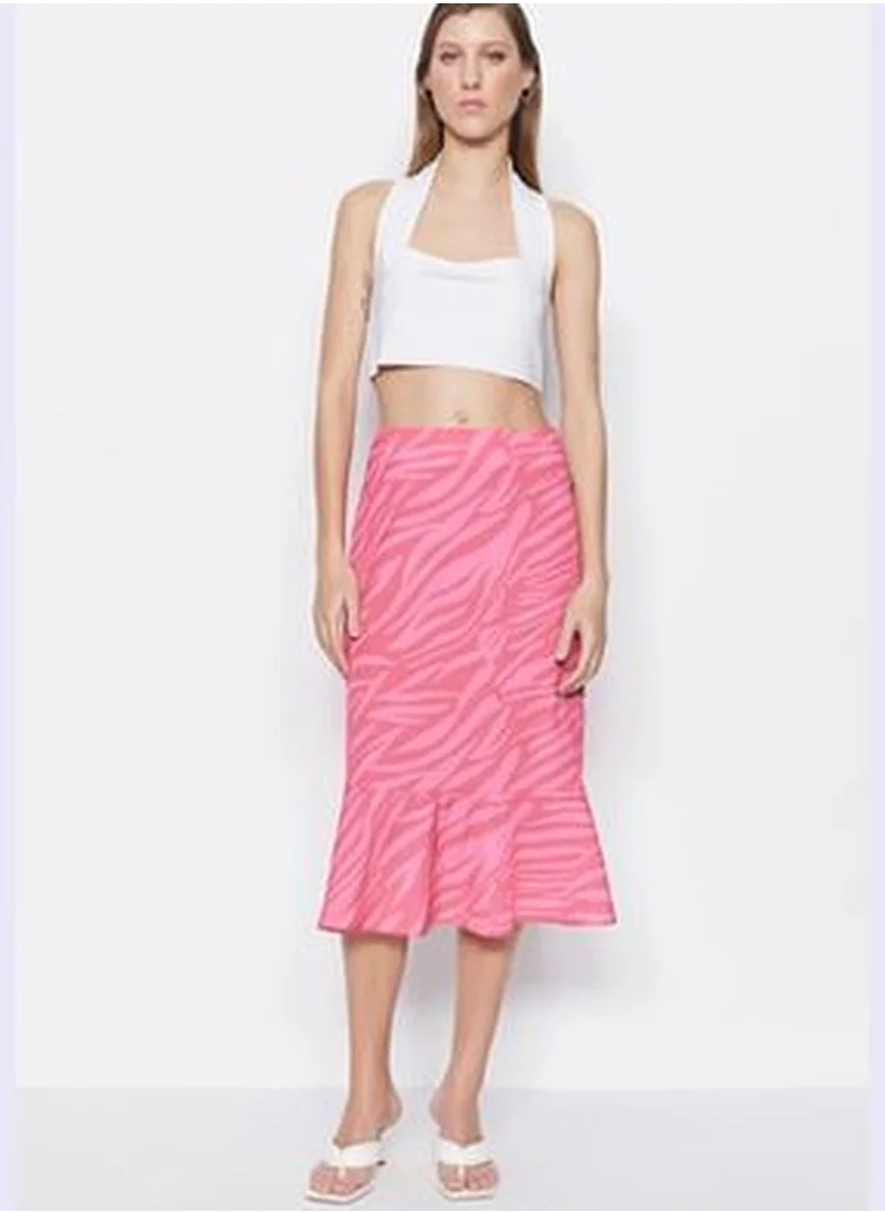 trendyol Pink Skirt TWOAW20ET0241