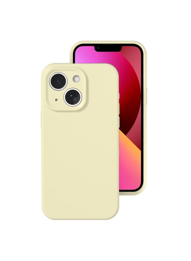 S-TOP Case For iPhone 13 Precise Hole Liquid Silicone Jelly Color Full Coverage Phone Case - Image 1