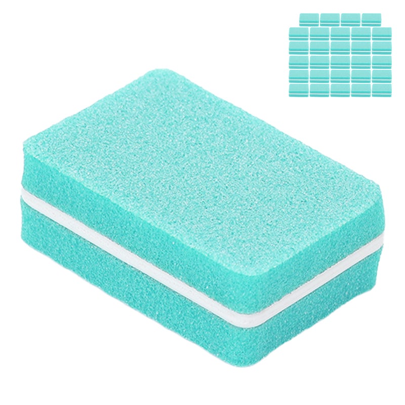 30pcs Nail Buffer Block Professional Salon Mini Portable Nail Buffing Sanding Block Manicure ToolGreen - Image 2