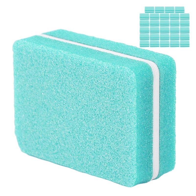 30pcs Nail Buffer Block Professional Salon Mini Portable Nail Buffing Sanding Block Manicure ToolGreen - Image 1