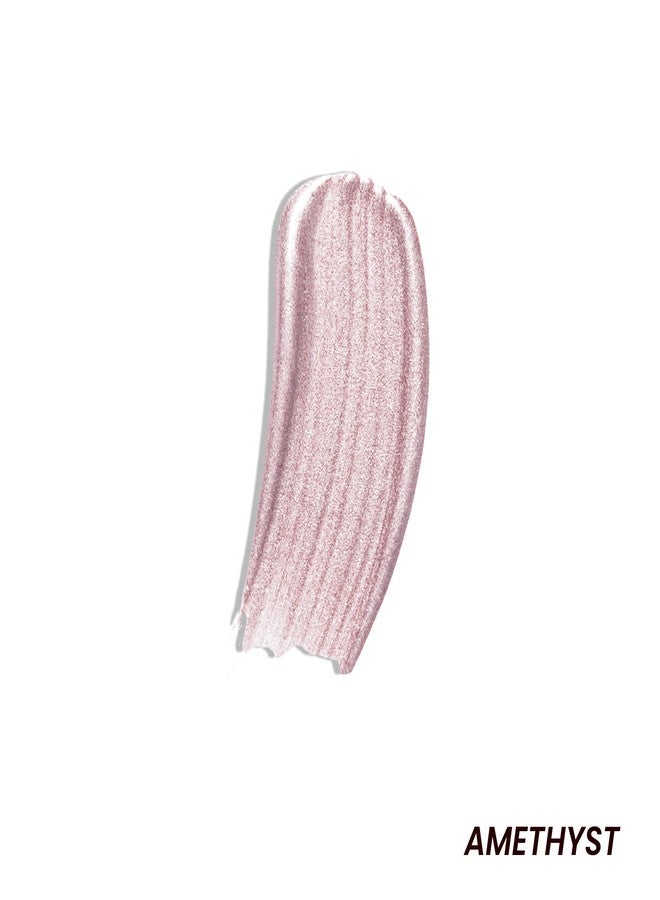 LAMIOR Face Dew Strobe Highlighter – Amethyst | Dewy-Radiant, Buildable Liquid Highlighter | Long-Wearing Mirror Shine & Electric Glow | Skincare-Infused with Ceramides, Hyaluronic Acid, Niacinamide - Image 2