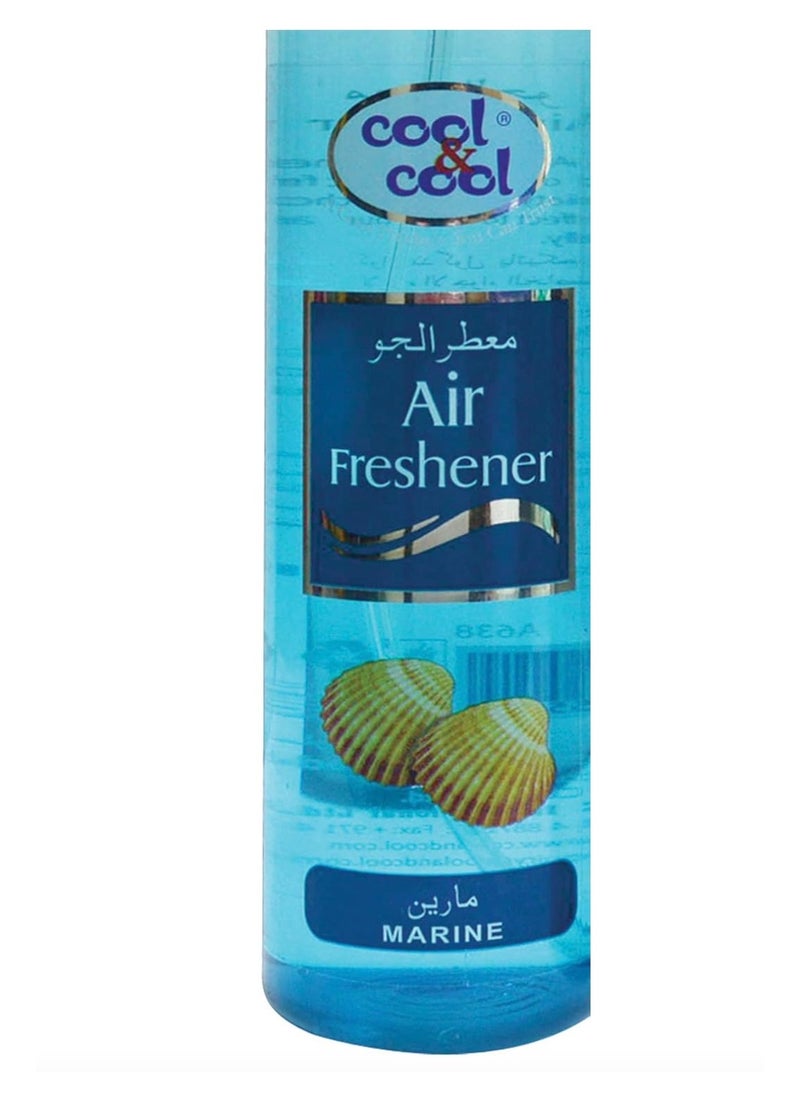 Cool & Cool Cool & Cool Air Freshener Marine 250 ML - Long-Lasting, Safe, Non-Toxic, Refreshing & Soothing Scent, Mood-Enhancing, Odor Eliminator  - Image 4