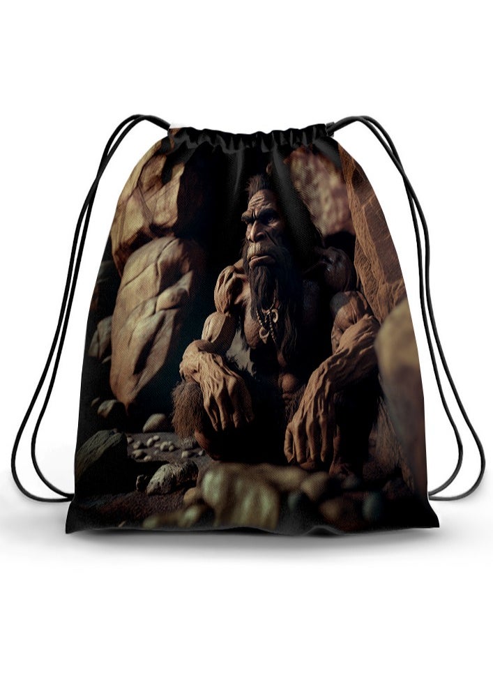 Tat - Drawstring Backpack - Image 1