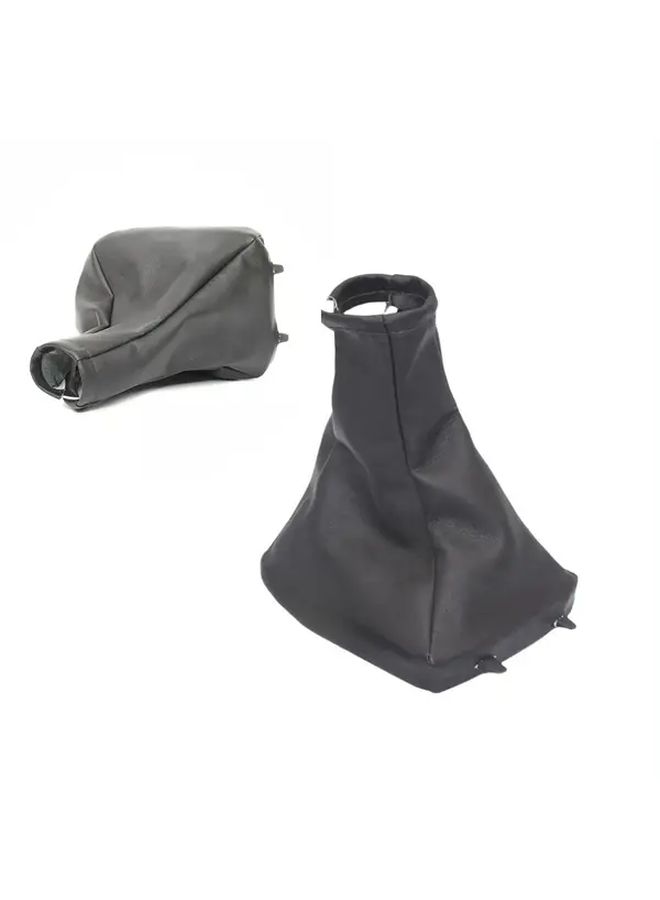 Black Gear Shift Knob Gaiter Boot Cover For Vauxhall Opel Astra 1998-2010 - Image 3